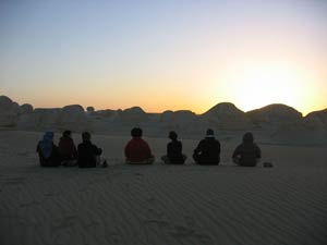 Meditation in the desert