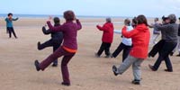 Stage de Qi Gong et méditation en Normandie, à la mer